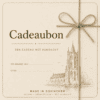 Cadeaubon van Made in Gorinchem met illustratie van de kerktoren
