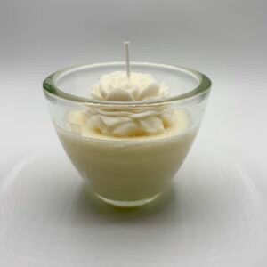 Alternative view of Kaars Baken in taps uitlopend glas